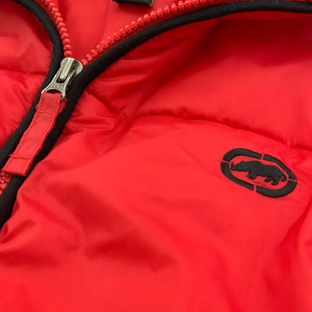 Ecko Unltd Red Puffer Coat Size XL rn0100852